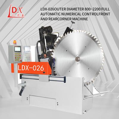 China LDX-026 Diâmetro de moagem 500-2200MM Máquina de moagem de lâmina de serra circular CNC completa à venda