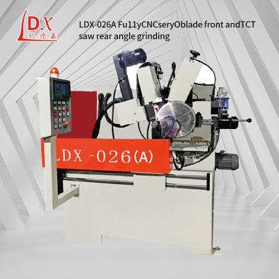 Κίνα LDX-026A Πλήρης CNC κυκλική πριονιστική λεπίδα Προσωρινή και οπίσθια γωνία κατασκευαστές μηχανής άλεσης προς πώληση