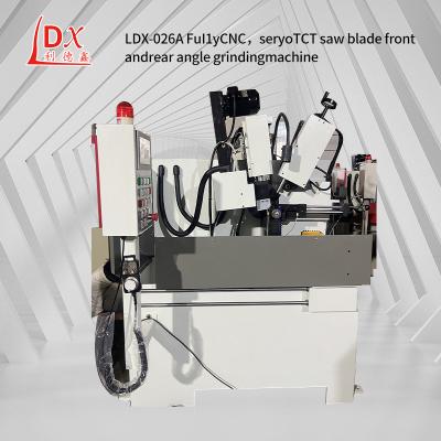 China LDX-026A Servo Swing Angle Full CNC TCT Circular Saw Blade Grinding Machine for sale