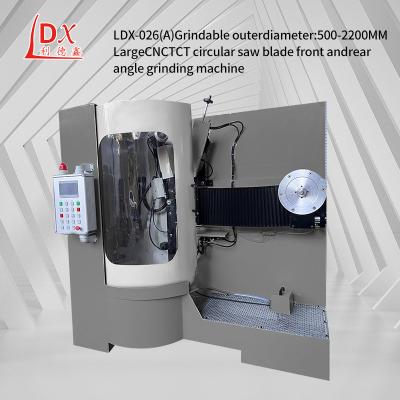 China LDX-026A 300MM-1600MM Diameter Grote cirkelvormige zaagblad Drie-assige CNC-zaagblad slijpmachine Te koop