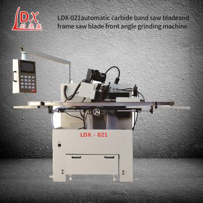 China LDX-021 Carbide Band Saw Blade Servo Feed Rake Angle Gear Grinding Machine for sale