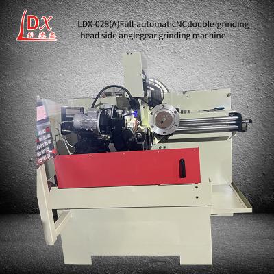 China LDX-028A Large CNC Alloy Saw Blade Double Grinding Head Side Angle Gear Grinding Machine for sale