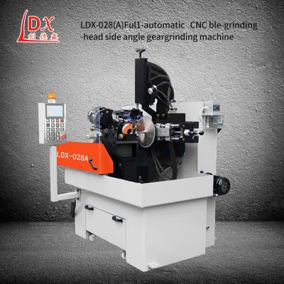 China LDX-028A Drie-assige volledig CNC zaagblad Dubbele slijpkop Side Gear slijpmachine Te koop