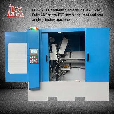 China LDX-026A Schleifdurchmesser 200-1300MM Servo-Zufuhr vollständig CNC-Rundsägeblatt-Gangschleifmaschine zu verkaufen