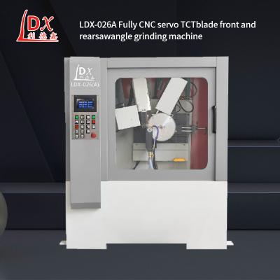 China LDX-026A Completely Enclosed CNC Circular Saw Blade Front And Rear Angle Grinding Machine for sale