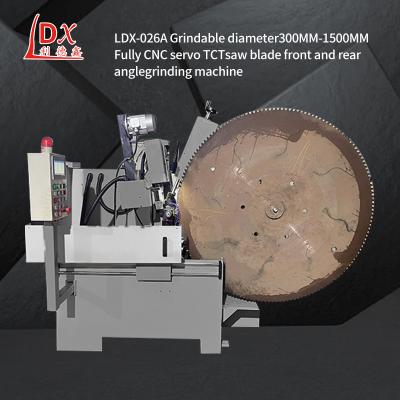 China LDX-026A1500MM Full CNC Carbide Saw Blade Front And Rear Angle Grinding Machine for sale