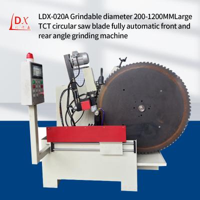 China LDX-020A Automatic Alloy Saw Blade Front And Rear Angle Grinding Machine for sale