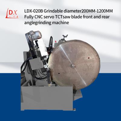 China LDX-020B CNC Circular Saw Blade Grinding Machine Automatic Swing Angle Grinding Ladder Teeth for sale