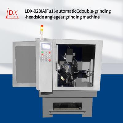 China LDX-028A Servo Full CNC Circular Saw Blade Double Grinding Head Side Angle Grinding Machine fabrikant Te koop