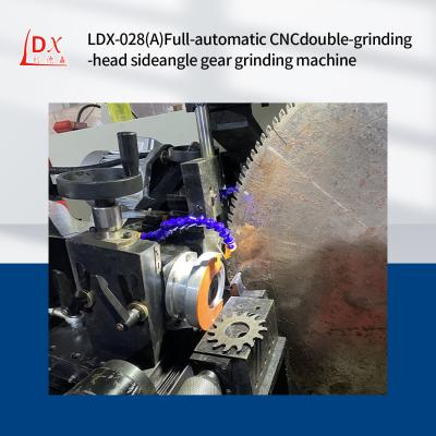 China LDX-028A Manufacturer Direct Servo Set Knife Circular Saw Blade Double Grinding Head Side Grinding Machine for sale