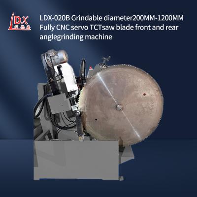 China LDX-020B Large CNC Circular Saw Blade Front And Rear Angle Grinding Machine for sale