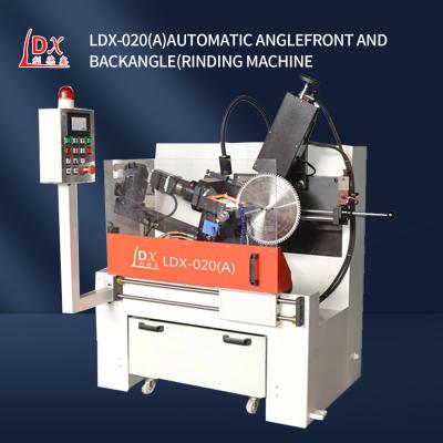 China LDX-020A Automatic Woodworking Saw Blade Front And Rear Angle Grinding Machine for sale