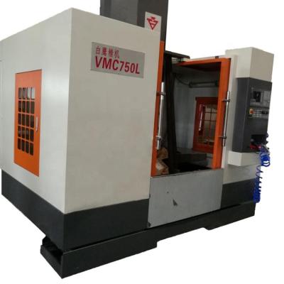 China Building Material Stores CNC 750L Vertical Linear Guide CNC Milling Machine for sale