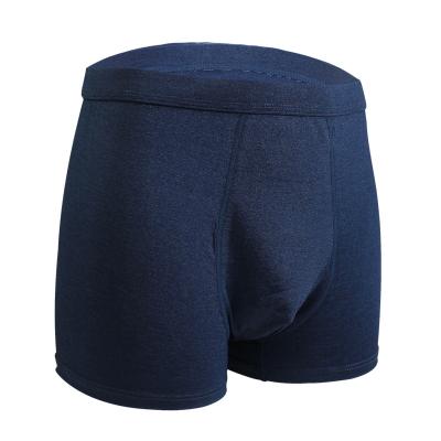 China Antibacterial Wholesale Cotton Boxershorts Male Basics Boxer Briefs Classic Underwear For Man for sale