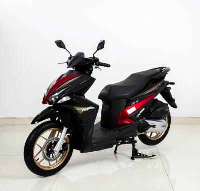 China Front: Disc brake; Rear: Fashionable drum brake and cheap scooter 150cc racing scooter adult comfortable portable gas powered scooters used for sale