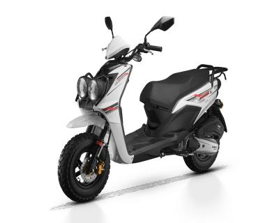 China Front: Disc brake; Rear: Factory drum brake directly sell 150cc scooters and wholesales two wheel travel gas scooters for sale