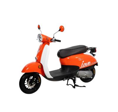 China Front: Disc brake; Rear: Drum Brake New Low Price Wholesale Color Moped 125cc Gasoline Off-Road Scooter Mopeds Gas Scooters Gas for sale