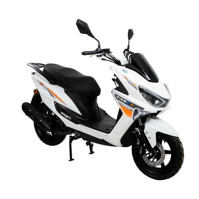 China Front: Disc brake; Rear: High quality and cheap gas city scooter petrol scooter 150cc travel drum brake urban scooters for sale