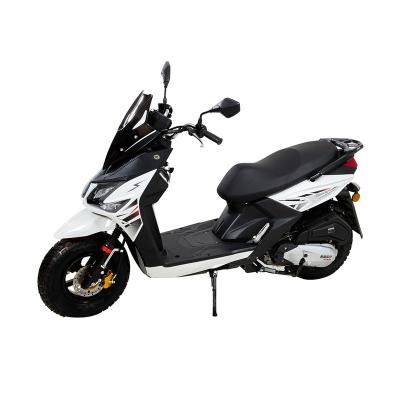 China Front: Disc brake; Rear: Hot Selling Popular High Speed ​​Drum Brake Mopeds 150 cc Adult Fuel Scooter for sale