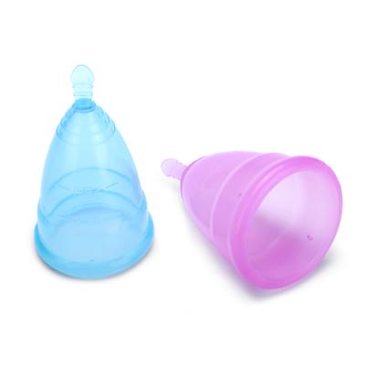 China Non Slipping Lengthwise Slipping Lengthy Silicone Lady Menstrual Cups Reusable Medical Menstrual Cups For Ladies for sale