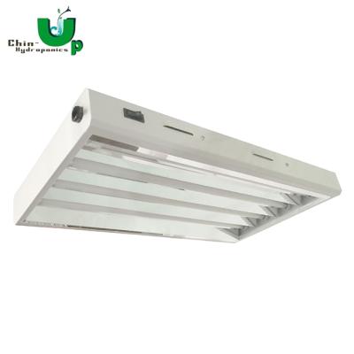 China Built-in Ballast Horticulture T5 Light Tube Reflector Grow Lighting Fit Fluorescent T5 Hanging Fixture for sale