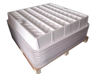 China Easy to clean easy to clean HYDROPONICS INCREASE FLOOD TABLE INCREASE BED WHITE FLOOD DRAIN TRAY for sale