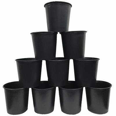 China Durable Wholesale Goods 3 Gallon Black Plastic Tree Pots Nursery Planter Pots for sale