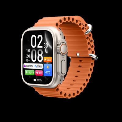 China MP3 Playback 2023 New Hot Qaulified GS ULTRA 8+  49mm Smartwatch With Real Screw High Clear AMOLED Stainless Steel NFC Sport Smart Wristband for sale