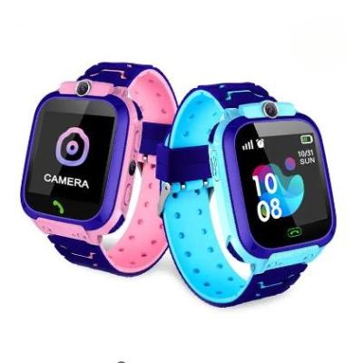 China Touch Screen Q12 Kids Smart Waterproof SOS Antil-lost Smartwatch Baby 2G Sim Card Clock Call Location Sport Tracker Smart Watch Kids Watch for sale