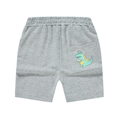 China 2023 Summer Children Waist Cartoon Shark Toddler Baby Boy Cotton Breathable Elastic Shorts Pants for sale