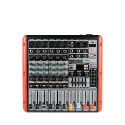 China Beatasy Professional Audio Mixers Mixing Consoles 6 Channel BT USB Drive BTA-100 Compatible for sale