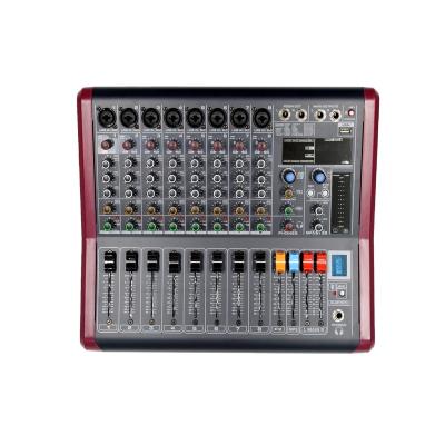 China Hot Selling Na Custom 8 Channel Sound Cheap Mixer Console Mixing Audio for sale