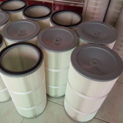 China High Efficiency Industrial Spunbond Nonwoven Pleated Air Filter Element for sale