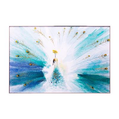 China China Supplier Modern Peacock Wall Art Decor Painting Dinning Room Decorations for sale