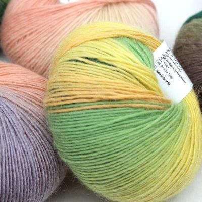 China Anti-pilling MENCA wholesale 100% pure wool yarn for hand knitting high quality scarf soft and warm ball 170meters/thickness yarn for sale