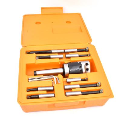 China CNC Machining Center Boring Set BT30 NT30 Tool Holder with 2 Inch 50mm Boring Head with 9pcs 12mm Boring Bar for Milling Machine Rough Tool for sale