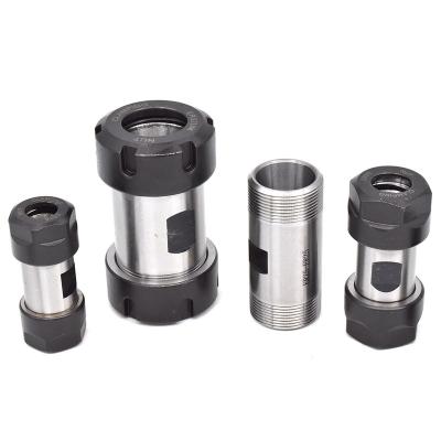 China New Factory Shaft Double Socket Adapter Nut ER11 ER16 ER20 ER25 ER32 DIY Motor Shaft for sale