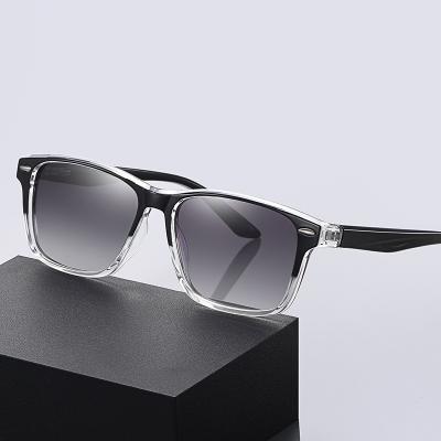 China Square European and American fashion polarized shades sunglasses TR square frame sunglasses men and women with the same style for sale