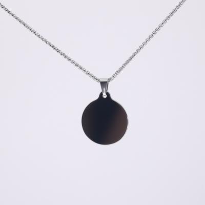 China Wholesale Fashionable High Quality Women's Tungsten Steel Pendant Necklace For Women for sale