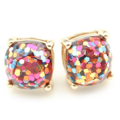 China Hot selling CLASSIC fantasy star earrings in Europe and America rainbow for sale