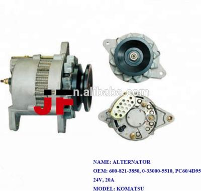 China For E320D/E320C Excavator Engine Part Alternator Used For Excavator Part HM0802/01-0027 for sale