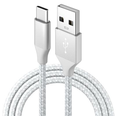 China Wholesale Durable Aluminum Charging USB Cable Premium Nylon Type A USB Fast Charging Cable C to C Charging Cable Fast Charging 6ft 10ft for sale