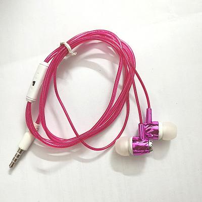 China Handsfree Earbuds Earbuds Headset Wired Earphone MIC 3.5mm Stereo Sound Handsfree Microphone Noise Canceling Headphones for sale