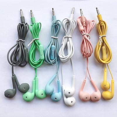 China High Quality Noisy Canceling Wire Type Earphone 3.5mm Earbuds Mobile Phone Earbuds For Iphone Sumsung Huawei for sale