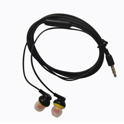 China Clear sound hot sale cheap earphone earbuds wired earphone 3.5mm silicone wired earbuds with microphone for sale