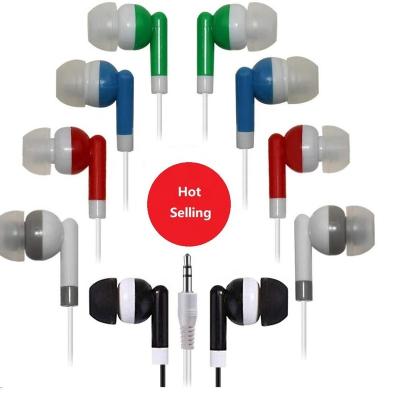 China Wholesale Cheap In-Ear Stereo Wired Disposable Headphones for sale