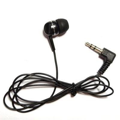 China Durable Single Side Wired 3.5mm One Ear Disposable Mono Headset For Single Use for sale