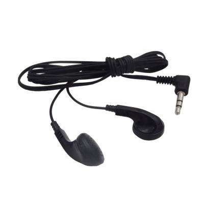 China Factory Cheapest Durable Promotional Airline Headphones Disposable Earbuds Single Use Headphones for sale