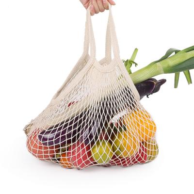 China Eco Bag Cotton Bag Shopping No Plastic Carry Bags Mesh Bag For Vegetables And Fruit for sale