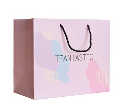 China Durable Paper Bag Shopping With Logo for sale